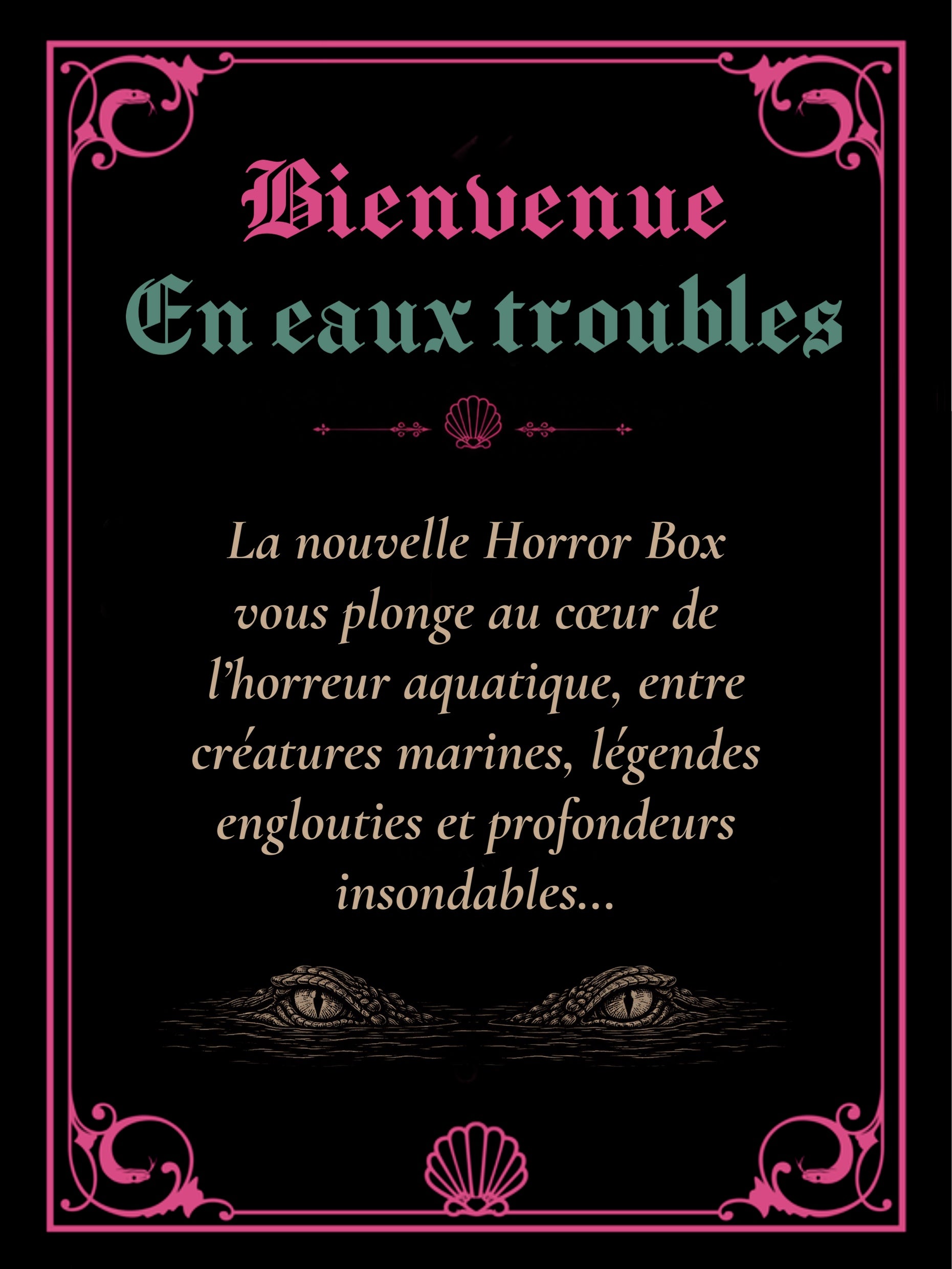 HORROR BOX 002 — EN EAUX TROUBLES